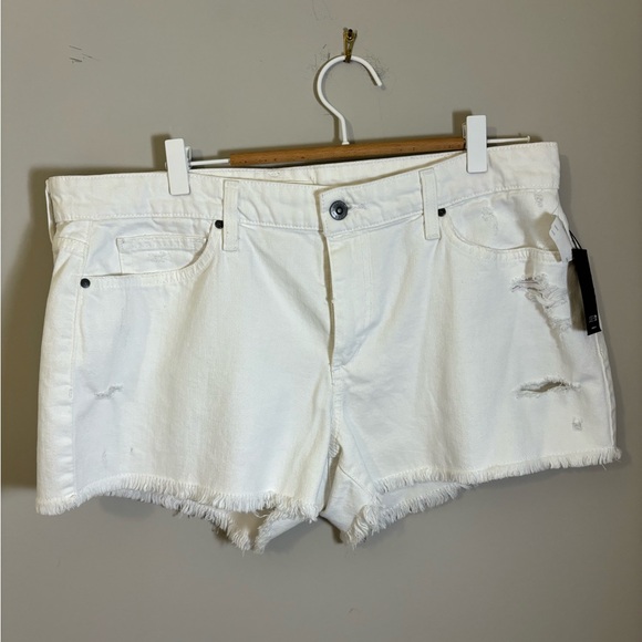 Joe’s Jeans‎ cuff short white denim size 31 NWT - Picture 1 of 8